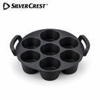 قالب مافن دائري من SilverCrest – من7 تجاويف  |   SilverCrest 7-Cup Muffin Baking Pan