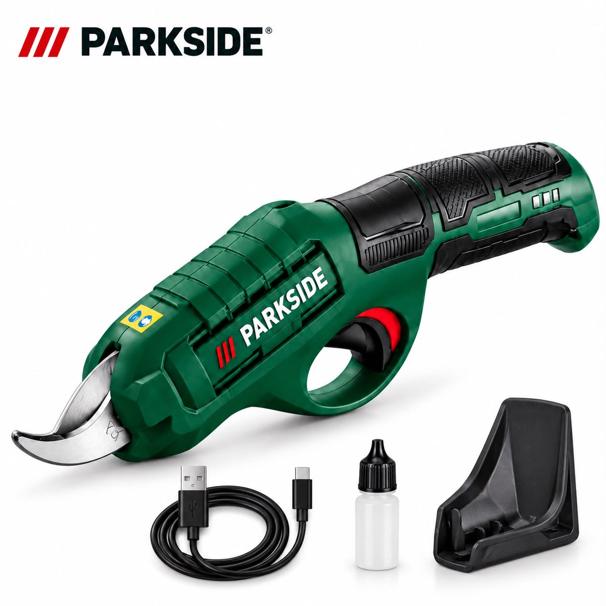 مقصّ أغصان لاسلكي للحدائق 4 فولت – PARKSIDE  PARKSIDE 4V Cordless Garden Shears