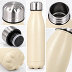 زجاجة حرارية معزولة من SilverCrest – بسعة 500 مل | SilverCrest Insulated Bottle – 500 ml